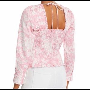 WAYF Pink Toile NWT